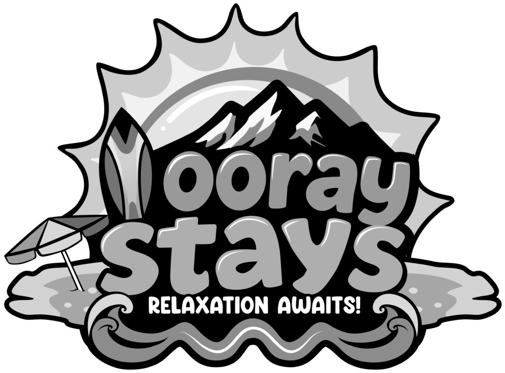 Hooray Stays Logo Black & Wite